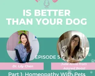 Episode 5, Part 1: Homeopathy With Pets – Julie Anne Lee