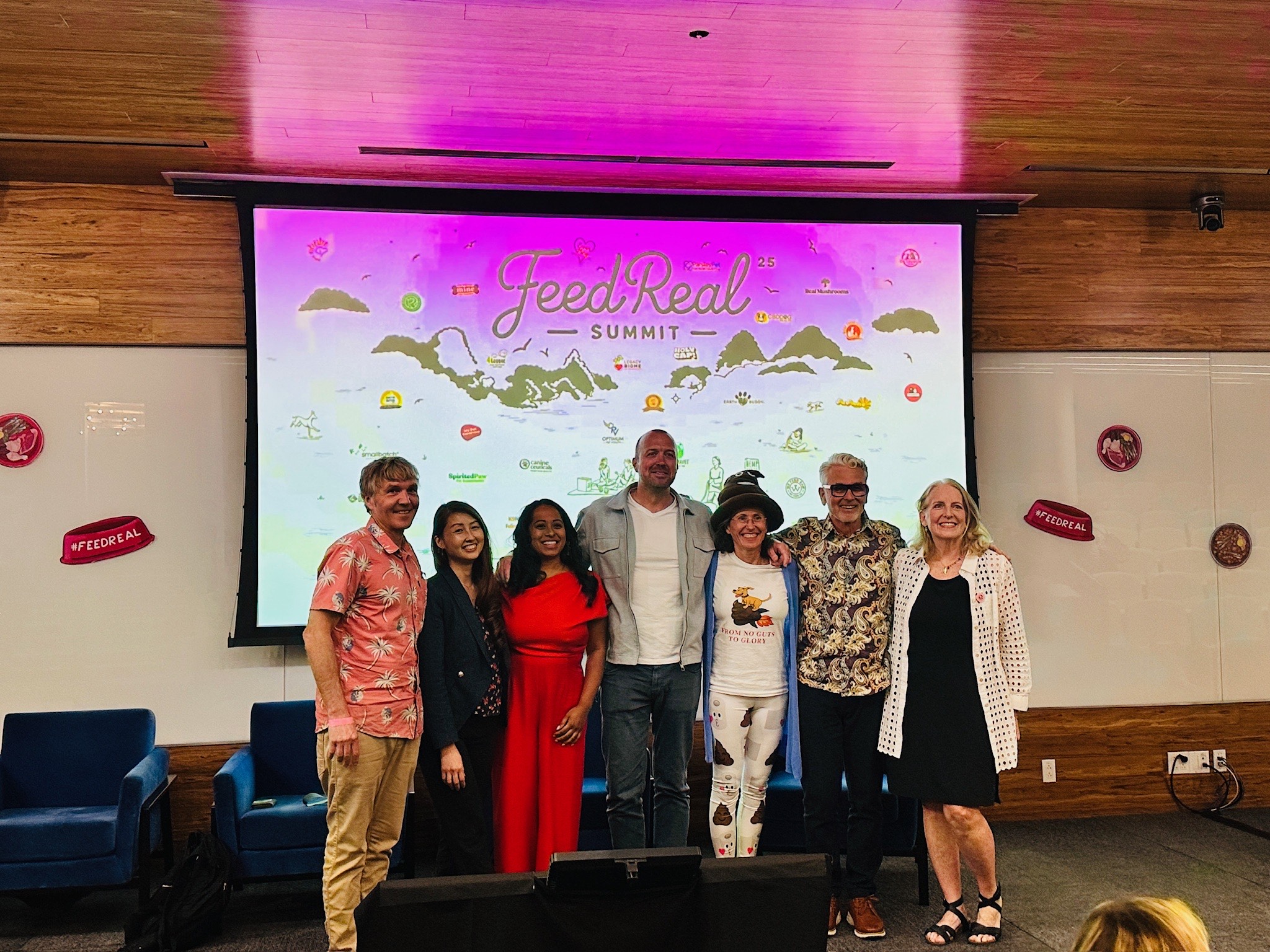 Integrative Wellness Team at the Feed Real conference